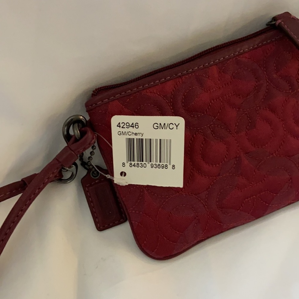 Coach wristlet